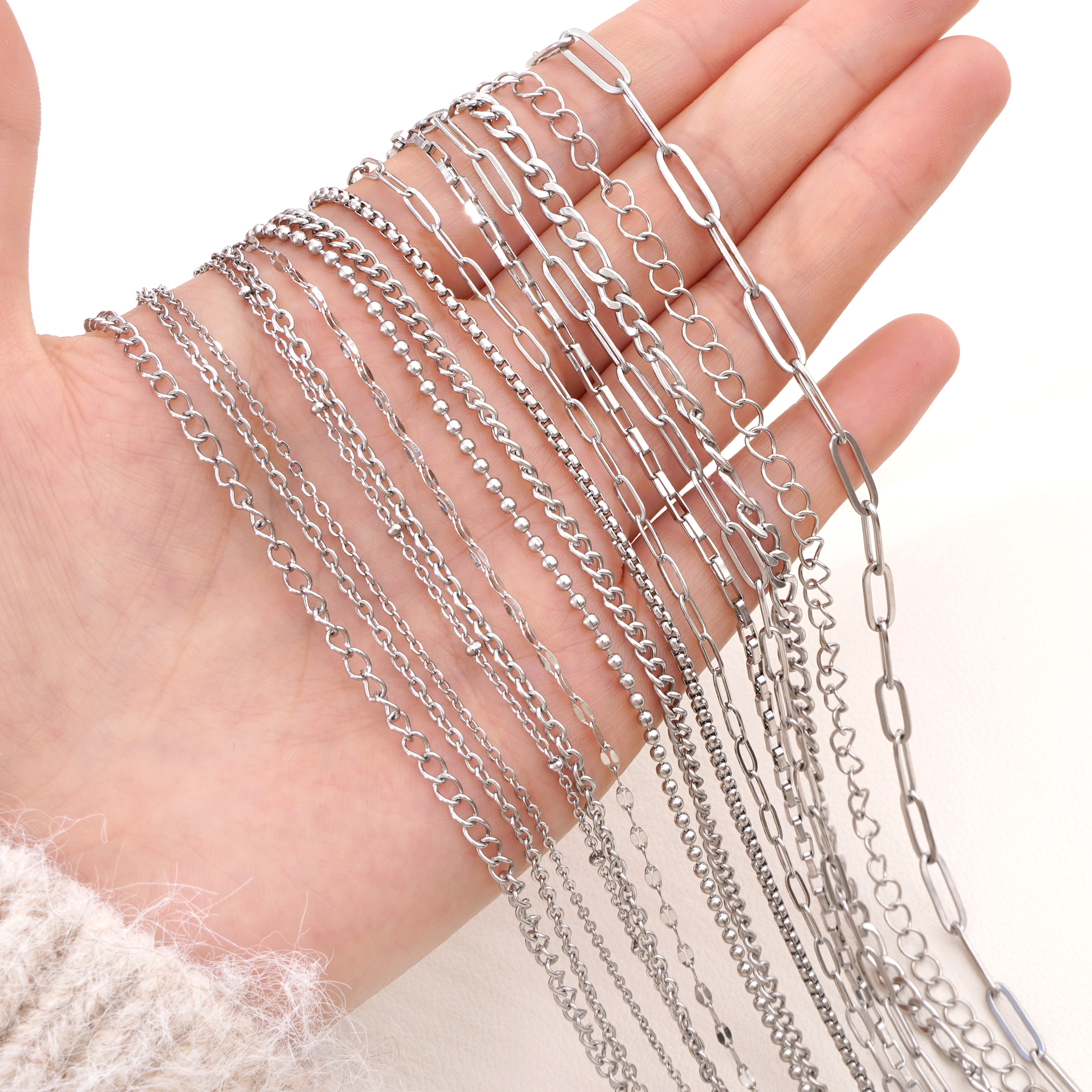 Bracelet Link Remover - 1m/lot Chains Stainless Steel Cross O