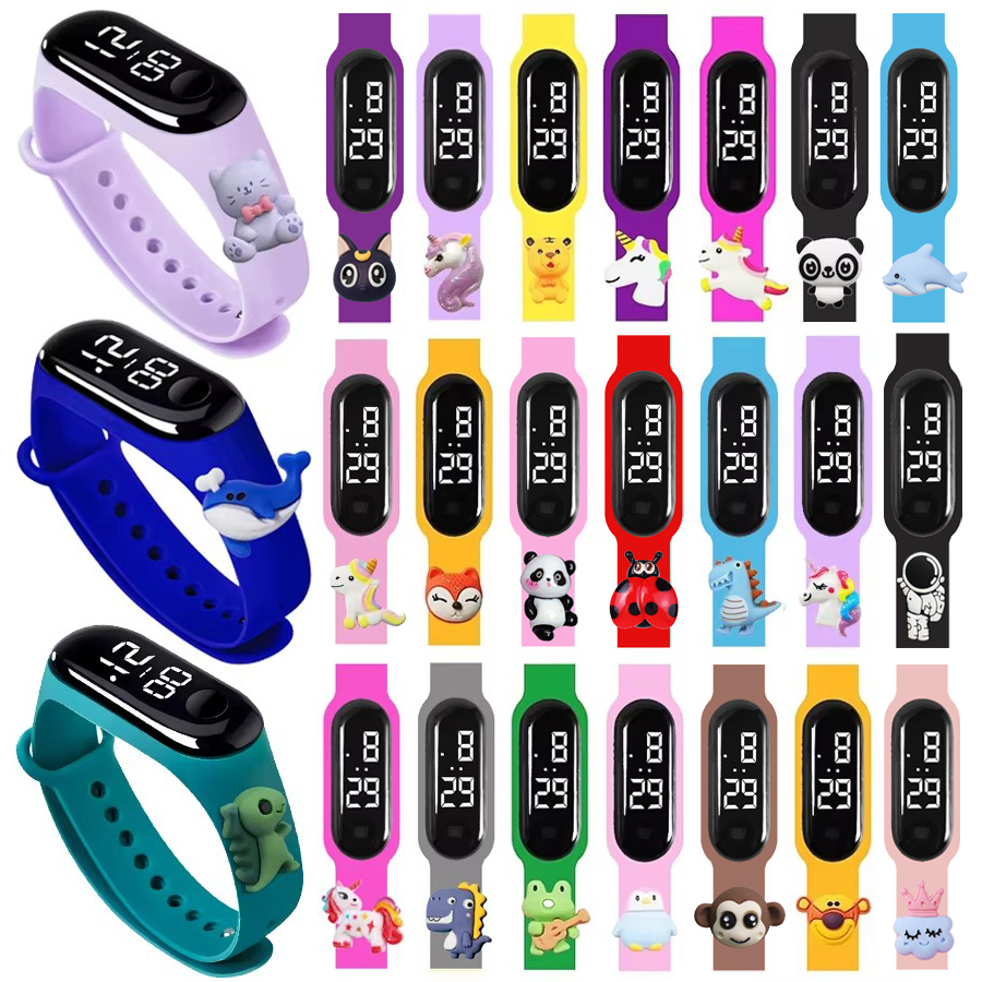 Smartwatch Digital Watches For Kid Boy - 2025 New Kids Smart Touch Led