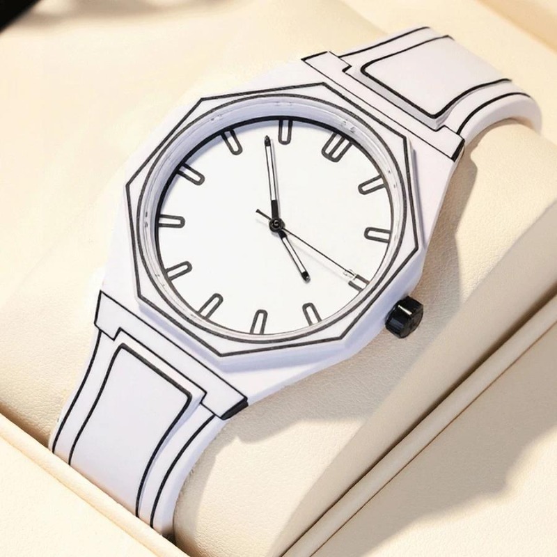 Silicone Sport Band - New Fashion Quartz Watches for Man