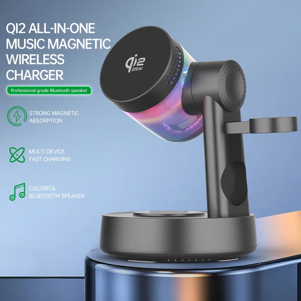 Watches Smartwatch Samsung - Qi2 25W RGB Light Magnetic Wireless