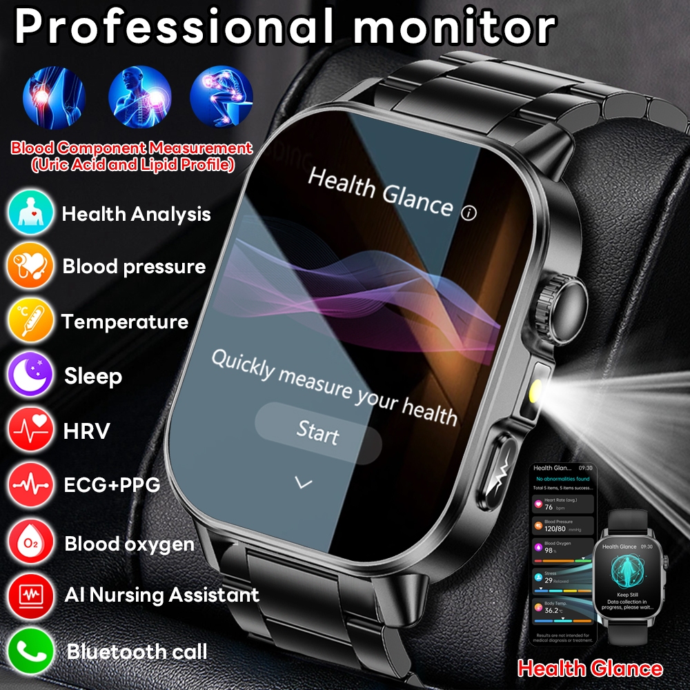 Smartwatch Health Watches For Women - 2026 New Model Uric Acid &