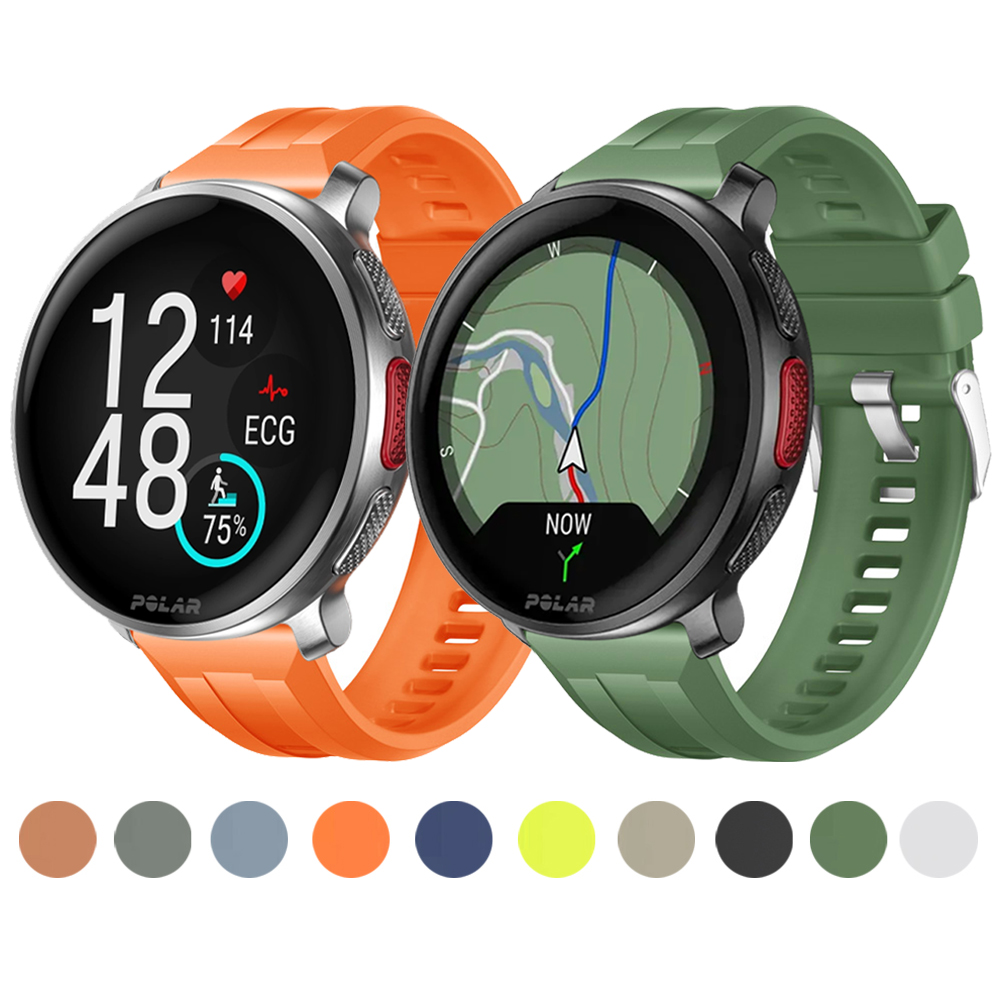 Titan Watches Smartwatch - 22mm Silicone Strap For Polar Vantage