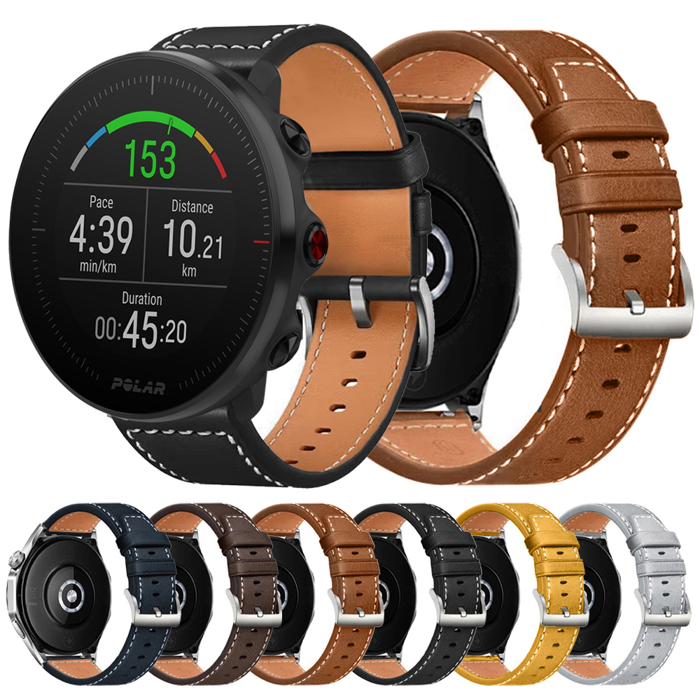 Titan Watches Smartwatch - 20 22mm Soft Leather strap For