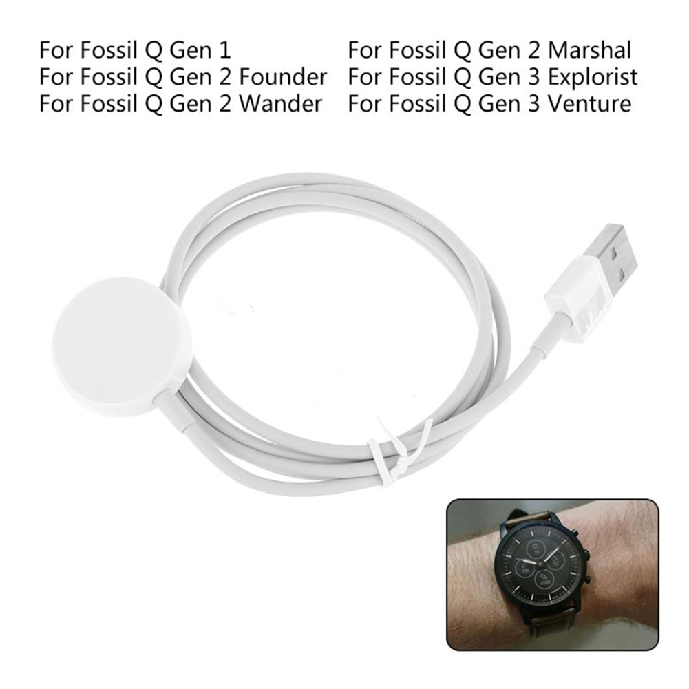 Fossil Watches Smartwatch Charger - USB Smart Watch Magnetic Charger Short