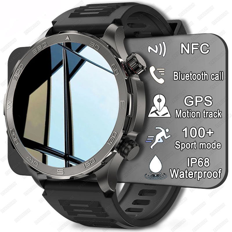 Smartwatch Watches For Men - New GPS Track Smart Watch Men