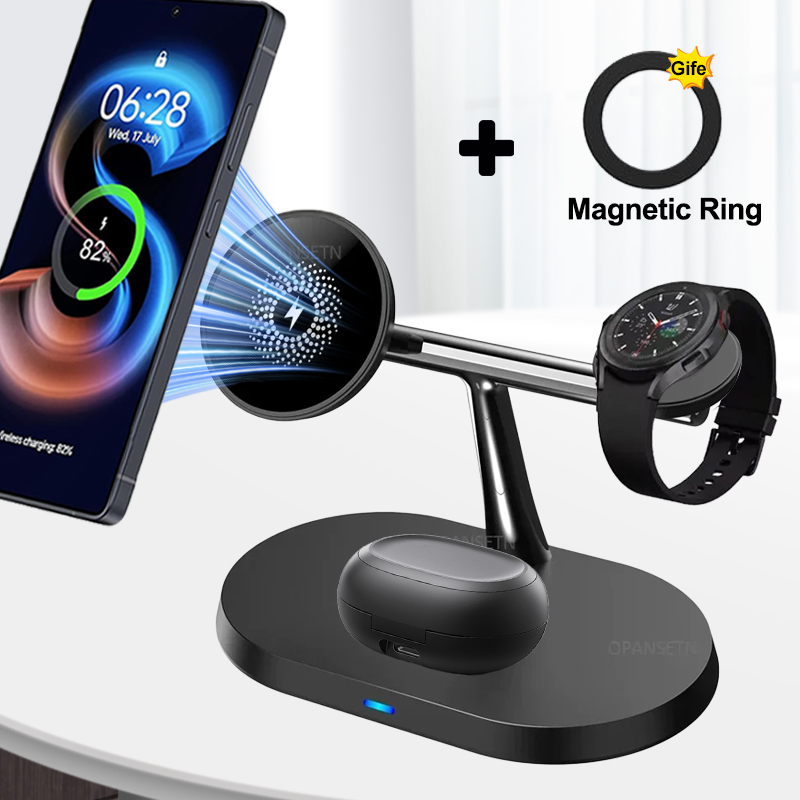 Watches Smartwatch Samsung - 3-IN-1 Magnetic Wireless Charger Phone Charge