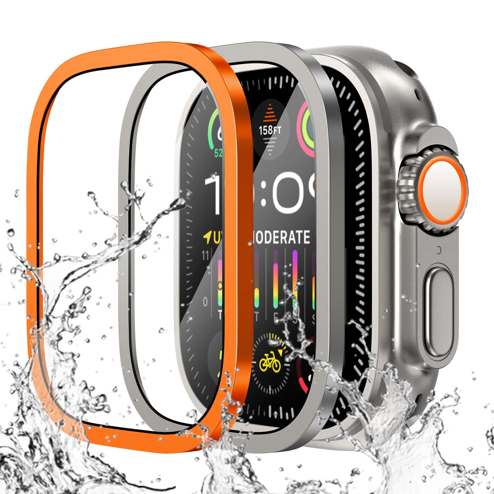 Smartwatch Watches For Men - Tempered Glass for Apple Watch Ultra