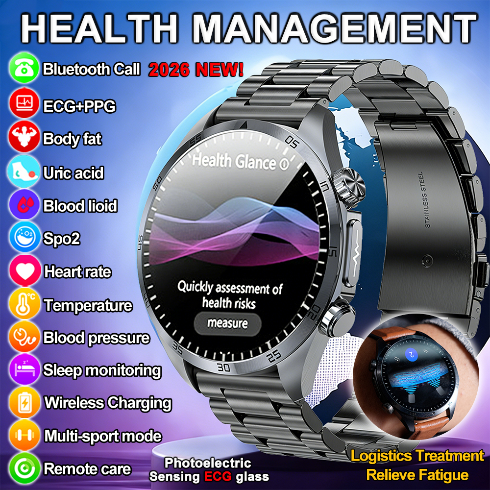 Smartwatch Watches For Women Brands - 2026 Brand New upgrade Health Check