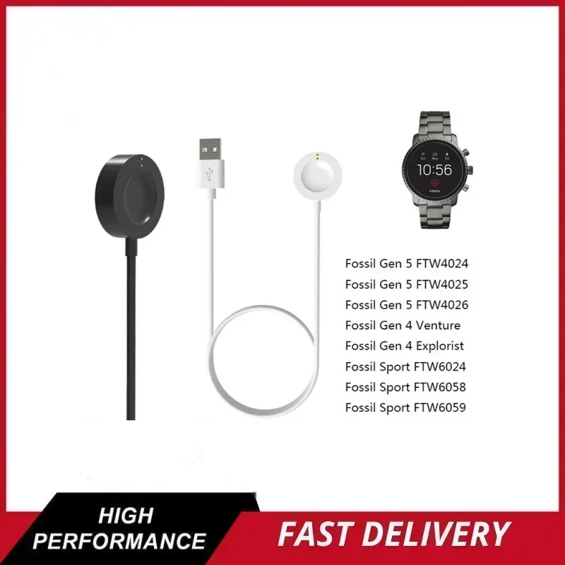 Fossil Watches Smartwatch Charger - For Compatible For Fossil GEN 4th