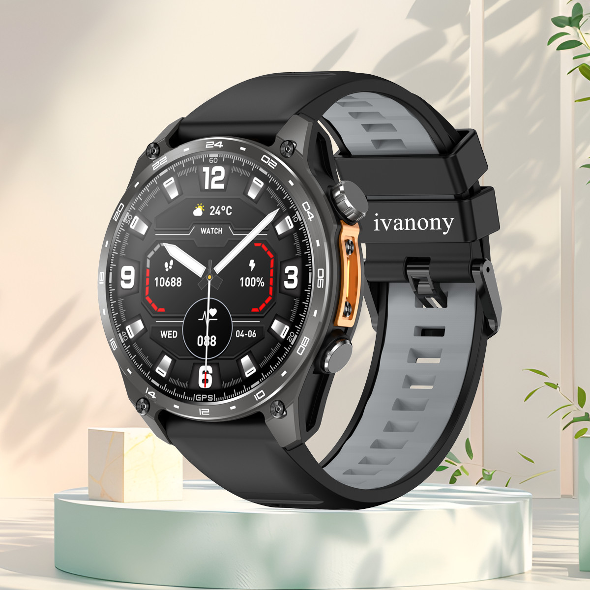 Smartwatch Watch Whatsapp - 3ATM Waterproof Sports Smartwatch Support Whatsapp