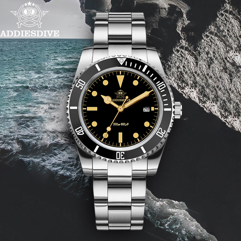 Waterproof Diving Watch - ADDIESDIVE 39mm Hot Watch For Men