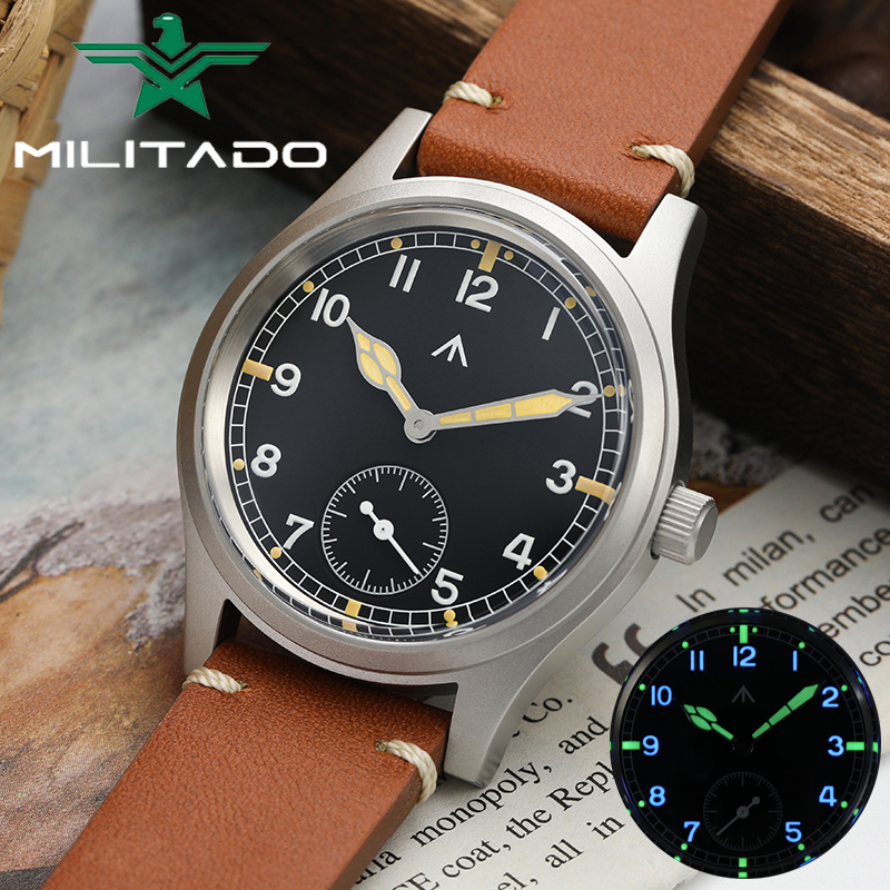 Watches Not Smartwatch - Militado D12 Vintage Watch VD78 Quartz