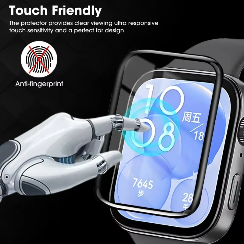 Watches Not Smartwatch - 1-5Pcs 9D Curved Film For Huawei