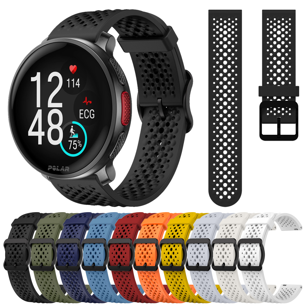 Titan Watches Smartwatch - Silicone Smartwatch Strap For Polar Vantage
