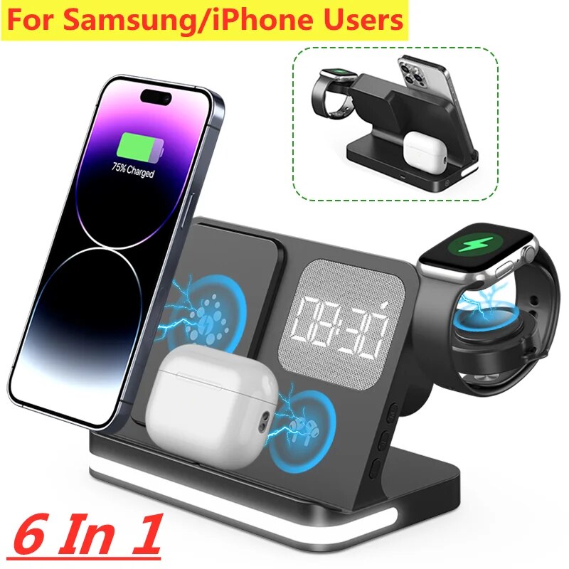 Watches Smartwatch Samsung - Wireless Charger Stand For iPhone 15