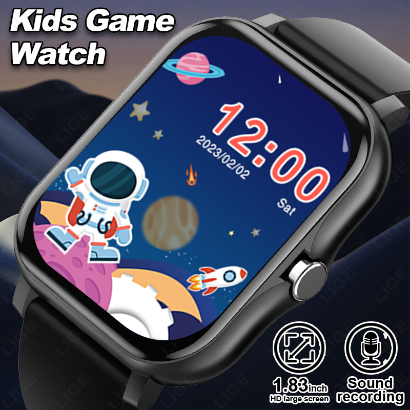 Smartwatch Digital Watches For Girls - LIGE 2025 Audiobook Children Smartwatch Fashion