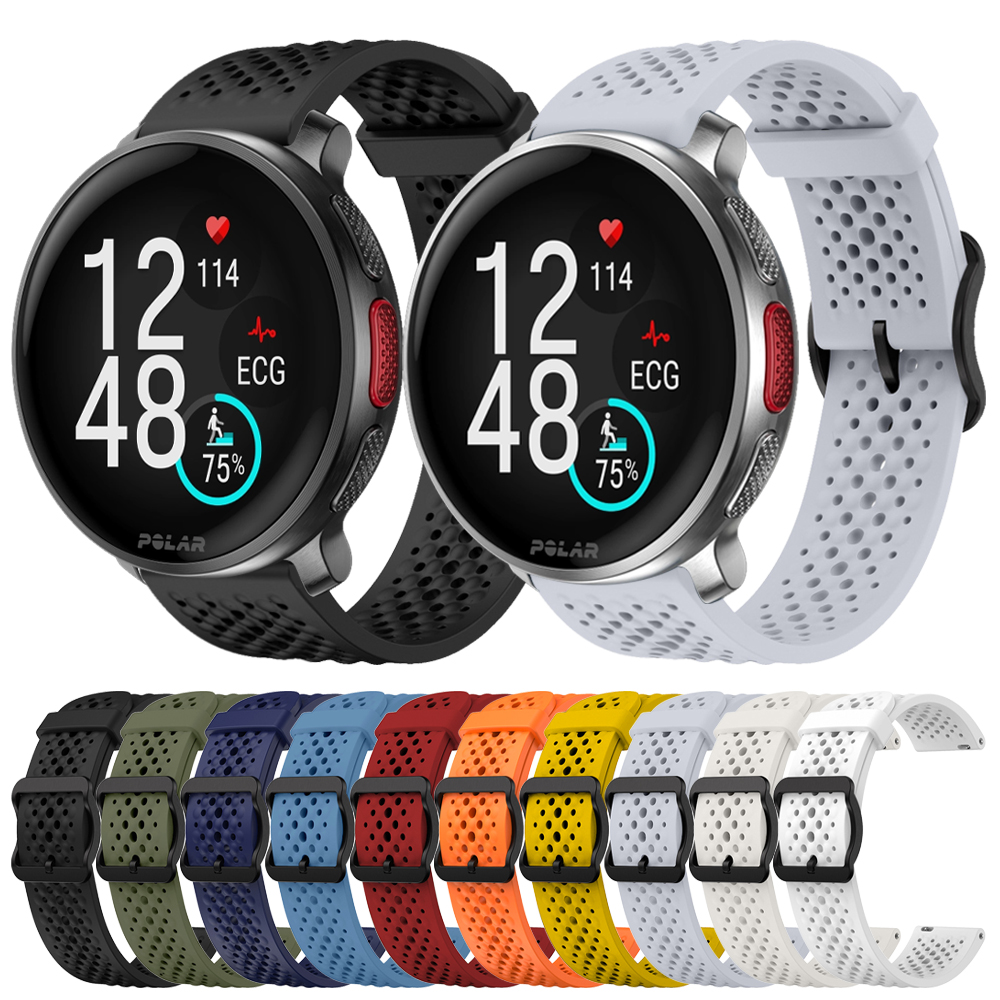 Titan Watches Smartwatch - 22mm Silicone Smartwatch Strap For Polar