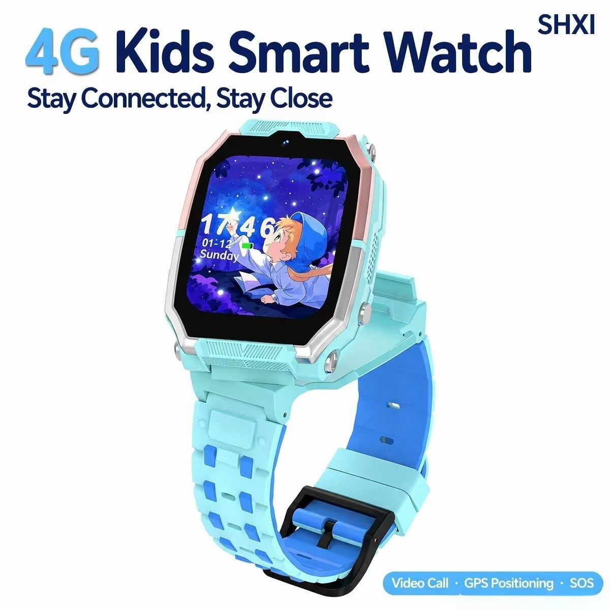 Kids Watches Not Smartwatch - SHXI H15 4G Smart Watch Kids