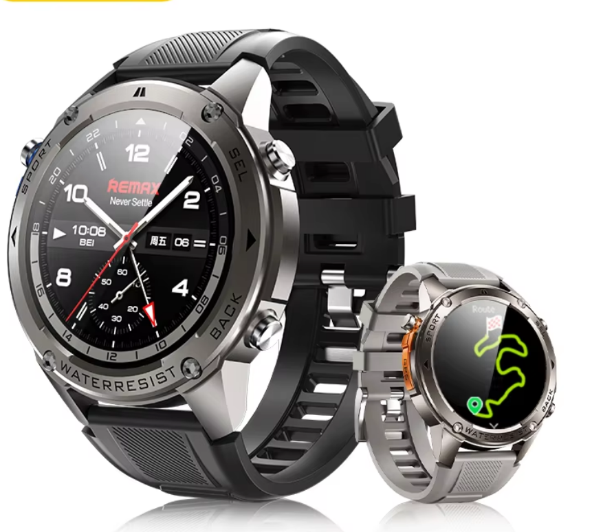 Waterproof Diving Watch - Outdoor Military-Grade GPS Smart Watch, 1.43
