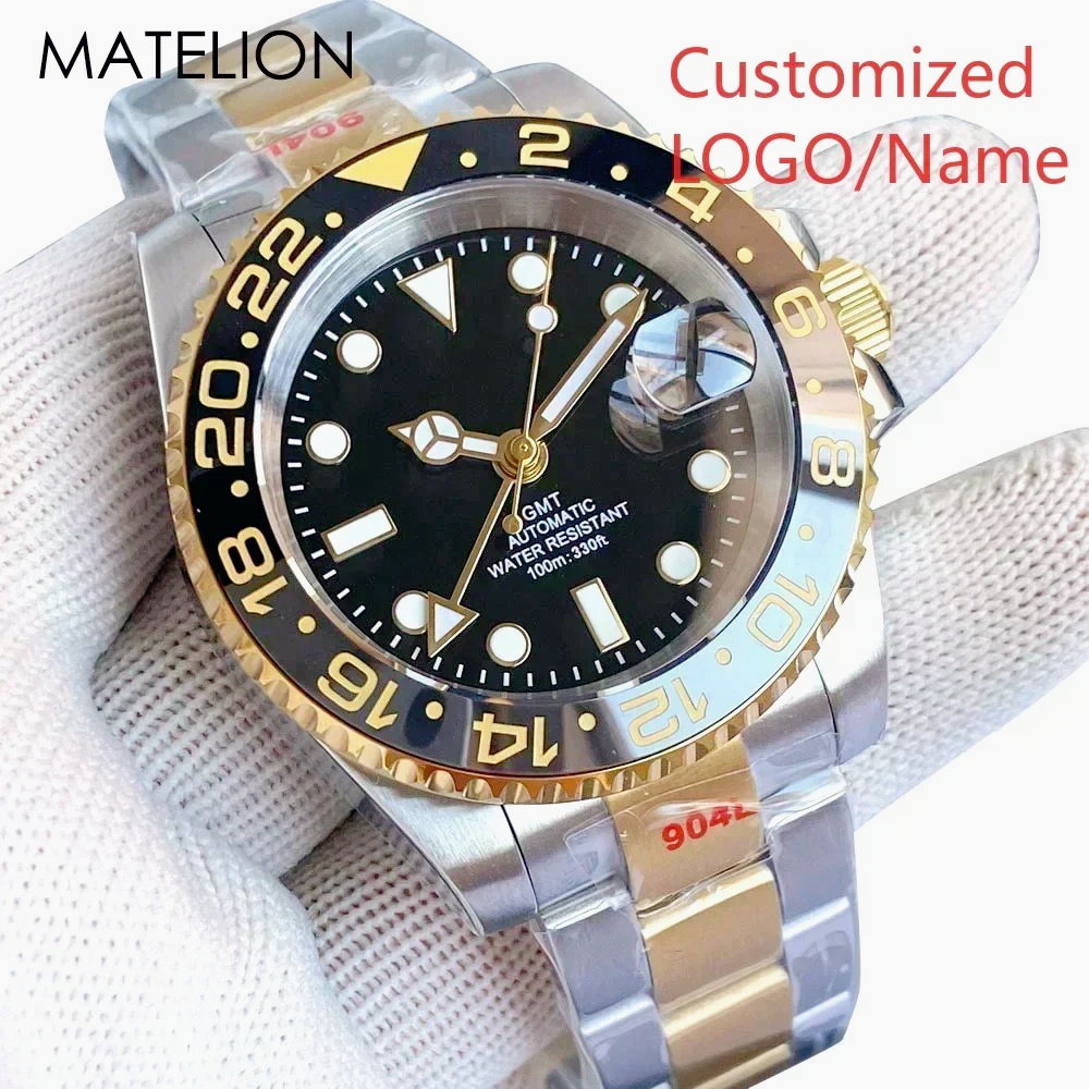 Waterproof Diving Watch - 40mm Men Diving Sport Watch Sapphire