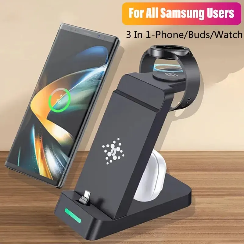Watches Smartwatch Samsung - 3 In 1 Charging Station for