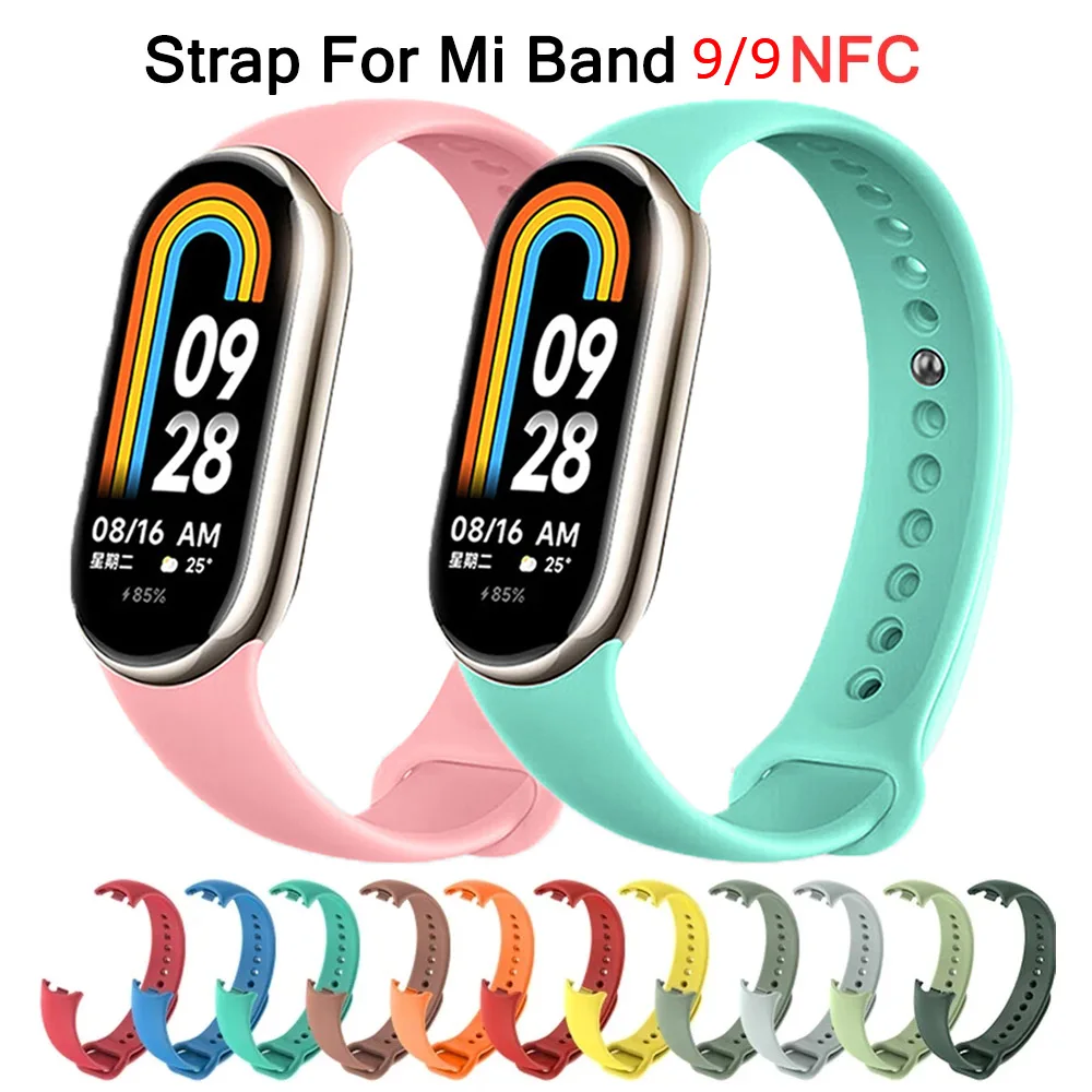 Silicone Sport Band - Strap for Xiaomi Mi Band 9/9