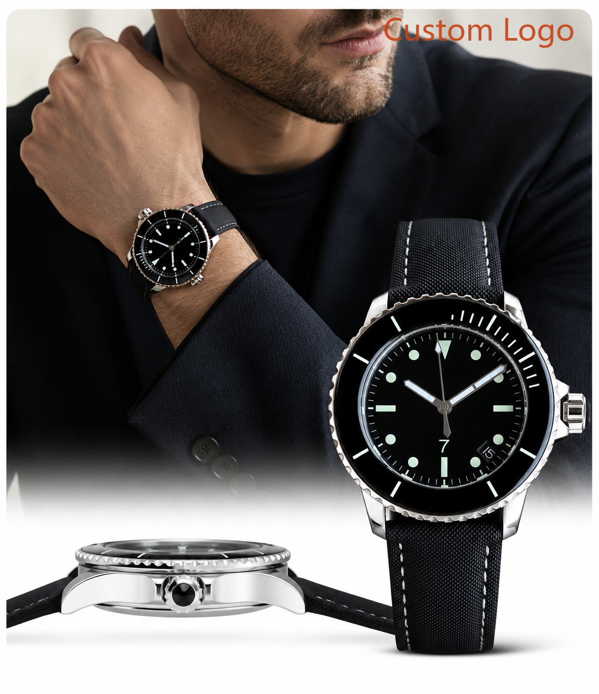 Waterproof Diving Watch - Men 42mm Vintage Diver Automatic Watch