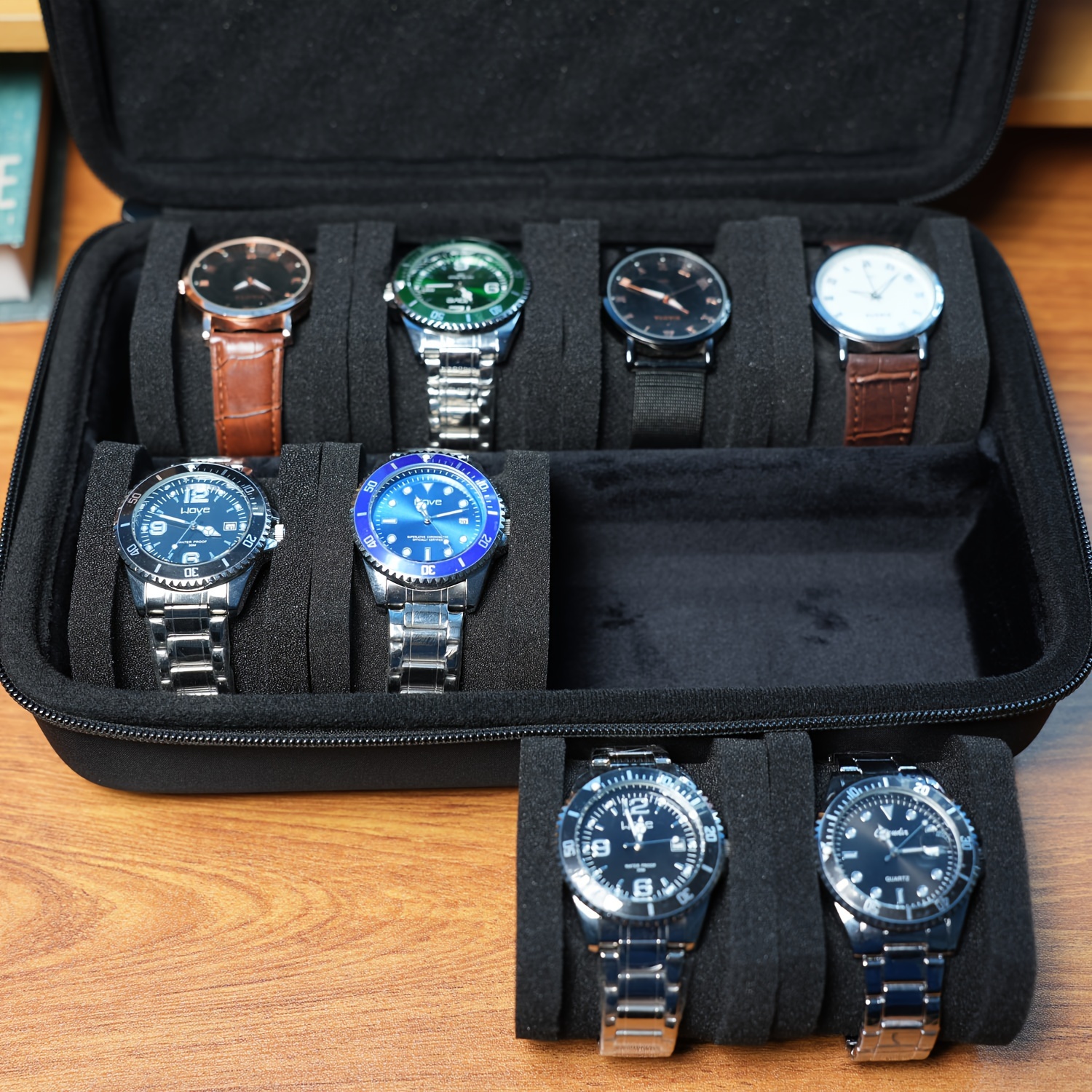 Tag Watches Smartwatch - 8 Slots Watch Box Organizer/Men Watch