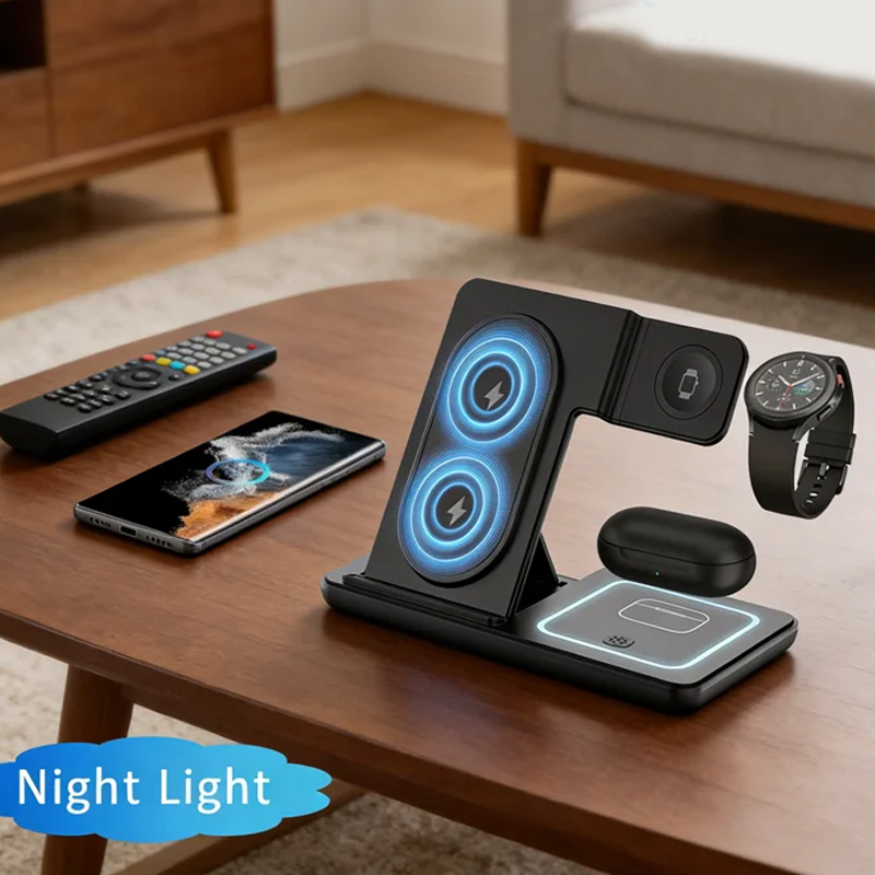 Watches Smartwatch Samsung - 3 In 1 Foldable Wireless Charger