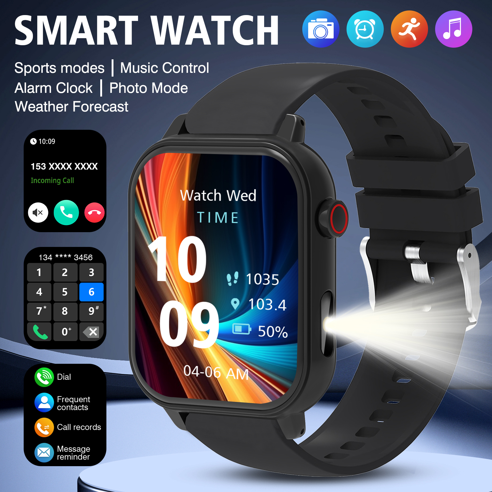 Smartwatch Watches That Connect To Iphone - New Smartwatch for Men and Women