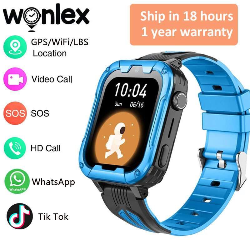 Smartwatch Watch Whatsapp - Wonlex 4G Wifi Kids Smart Watch