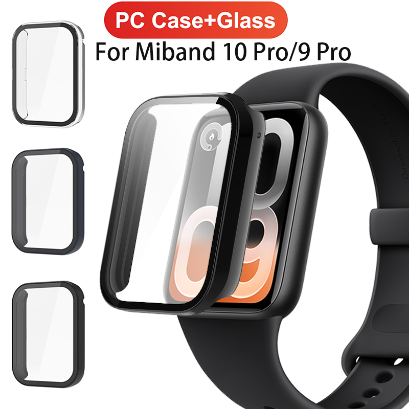 Watches Not Smartwatch - PC + Tempered Glass Case for