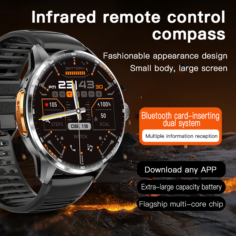 Smartwatch Watch Whatsapp - H100 Smart Watch 1.8inch Amoled large