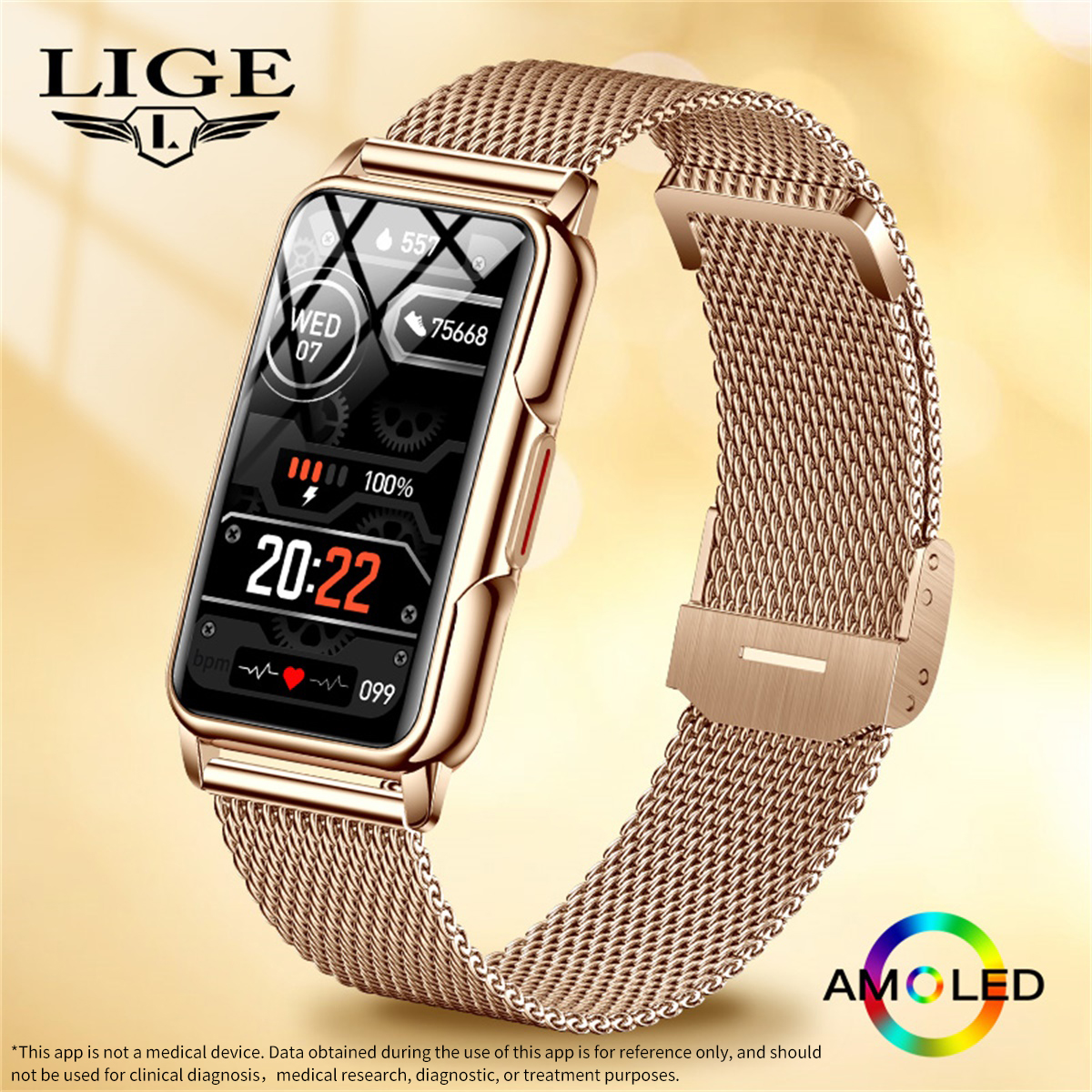 Watches Not Smartwatch - LIGE Smart Watch Men Women Fitness
