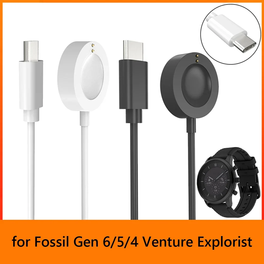 1M USB Type-C Magnetic Fast Ch - đánh giá và giá Fossil Watches Smartwatch Charger