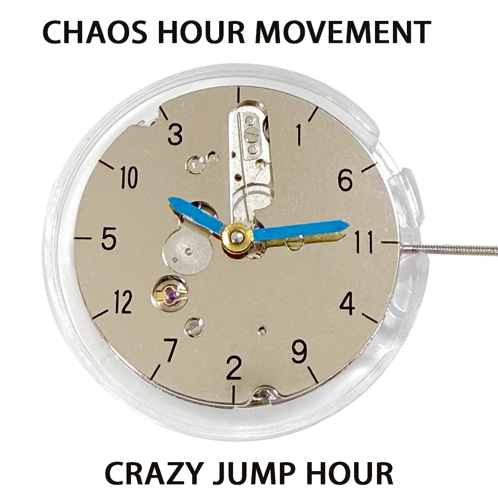 Crazy Jump Hour Hand Fully Aut - đánh giá và giá Watch Movement Rotor