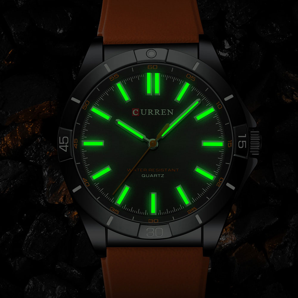 CURREN Men Minimalist Sport Qu - đánh giá và giá Silicone Sport Band