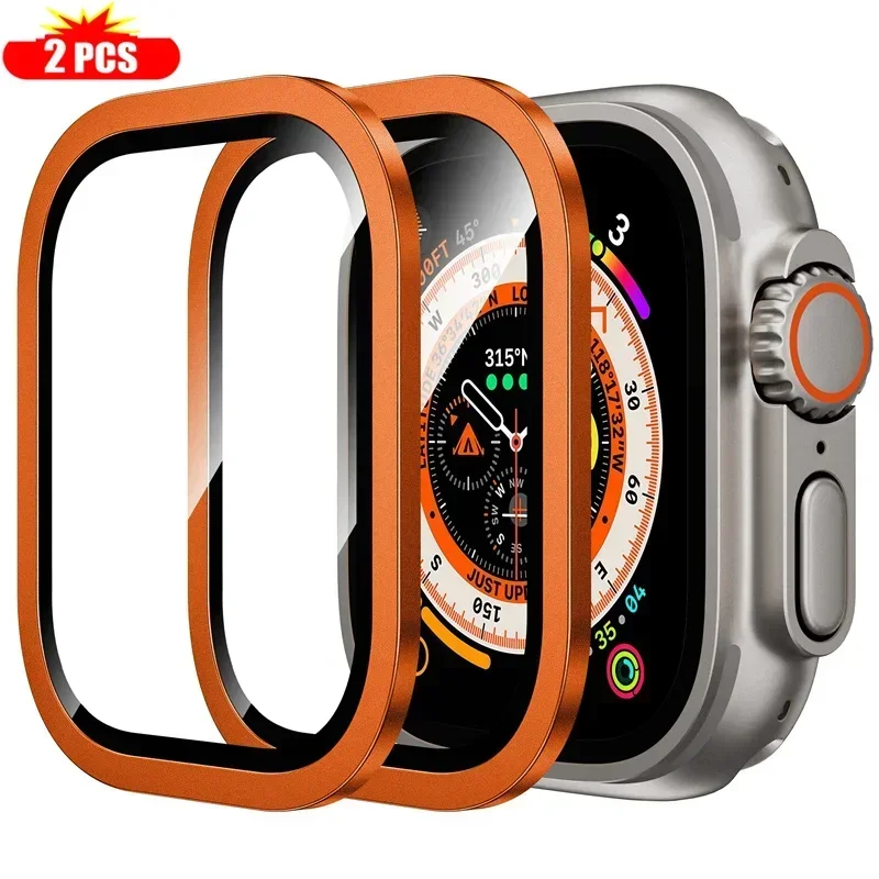 2PCS Titanium Metal Frame for  - đánh giá và giá Smartwatch Watches For Men