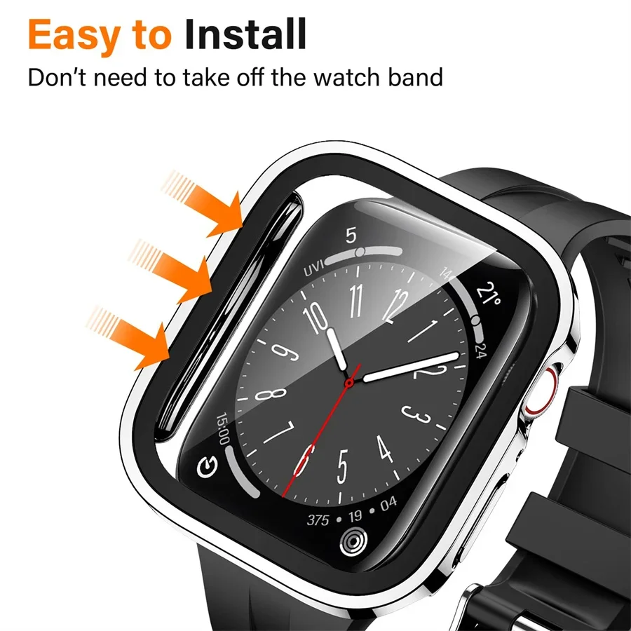 Glass+cover For Apple Watch ca - đánh giá và giá Watches Not Smartwatch