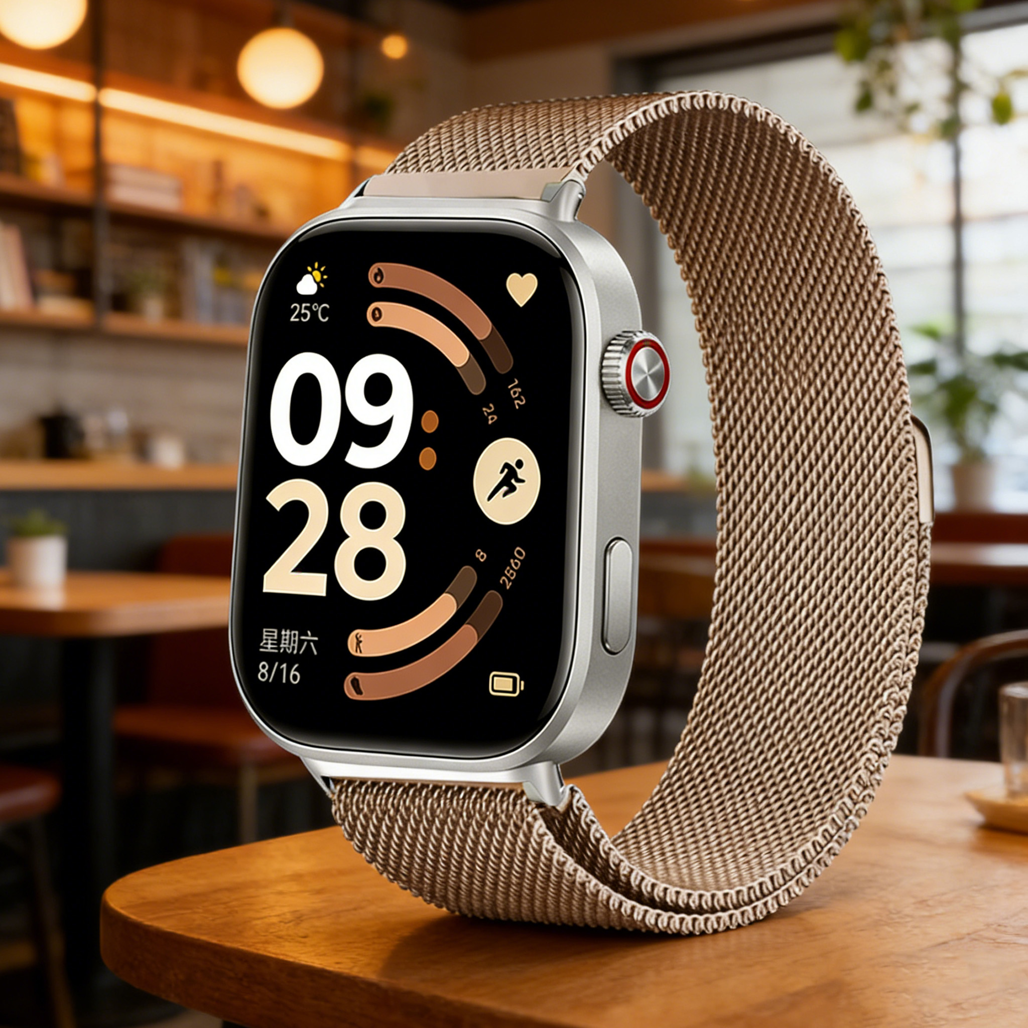 Milanese Loop Band for Redmi W - đánh giá và giá Tag Watches Smartwatch
