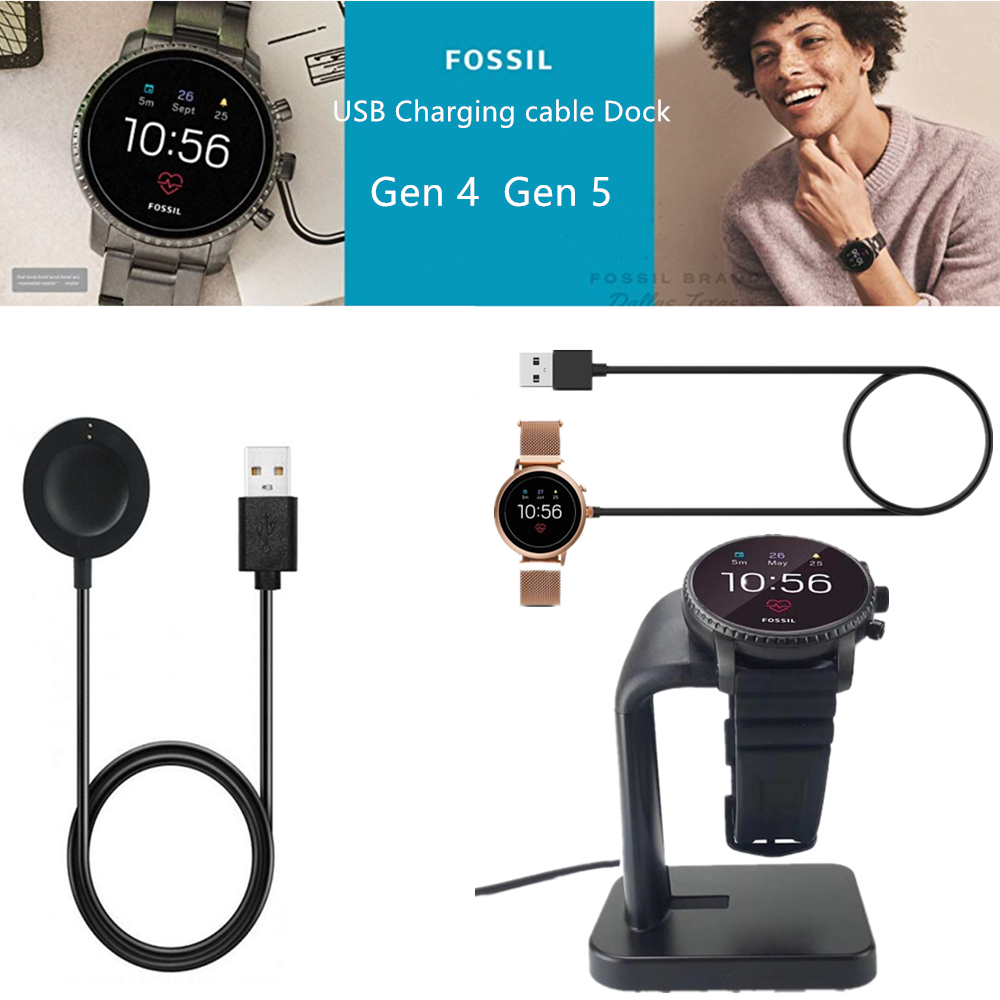 Sạc Dành Cho Hóa Thạch Gen 4 5 - đánh giá và giá Fossil Watches Smartwatch Charger