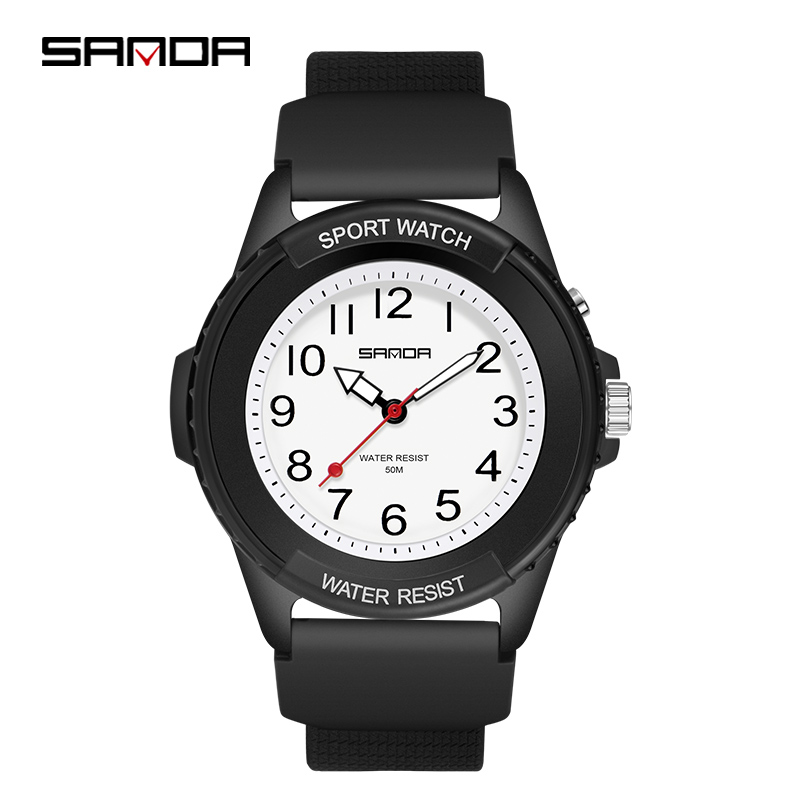 SANDA 6018 New Fashion Childre - đánh giá và giá Waterproof Diving Watch