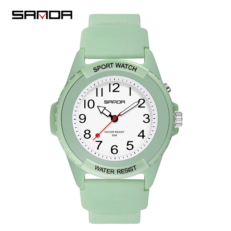 SANDA 6018 New Fashion Childre - đánh giá và giá Waterproof Diving Watch