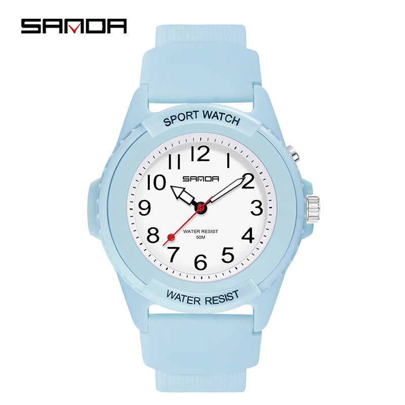 SANDA 6018 New Fashion Childre - đánh giá và giá Waterproof Diving Watch