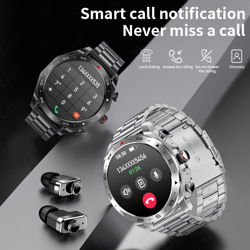 LIGE TWS Earbuds Bluetooth Hea - đánh giá và giá Smartwatch Noise Watches For Women