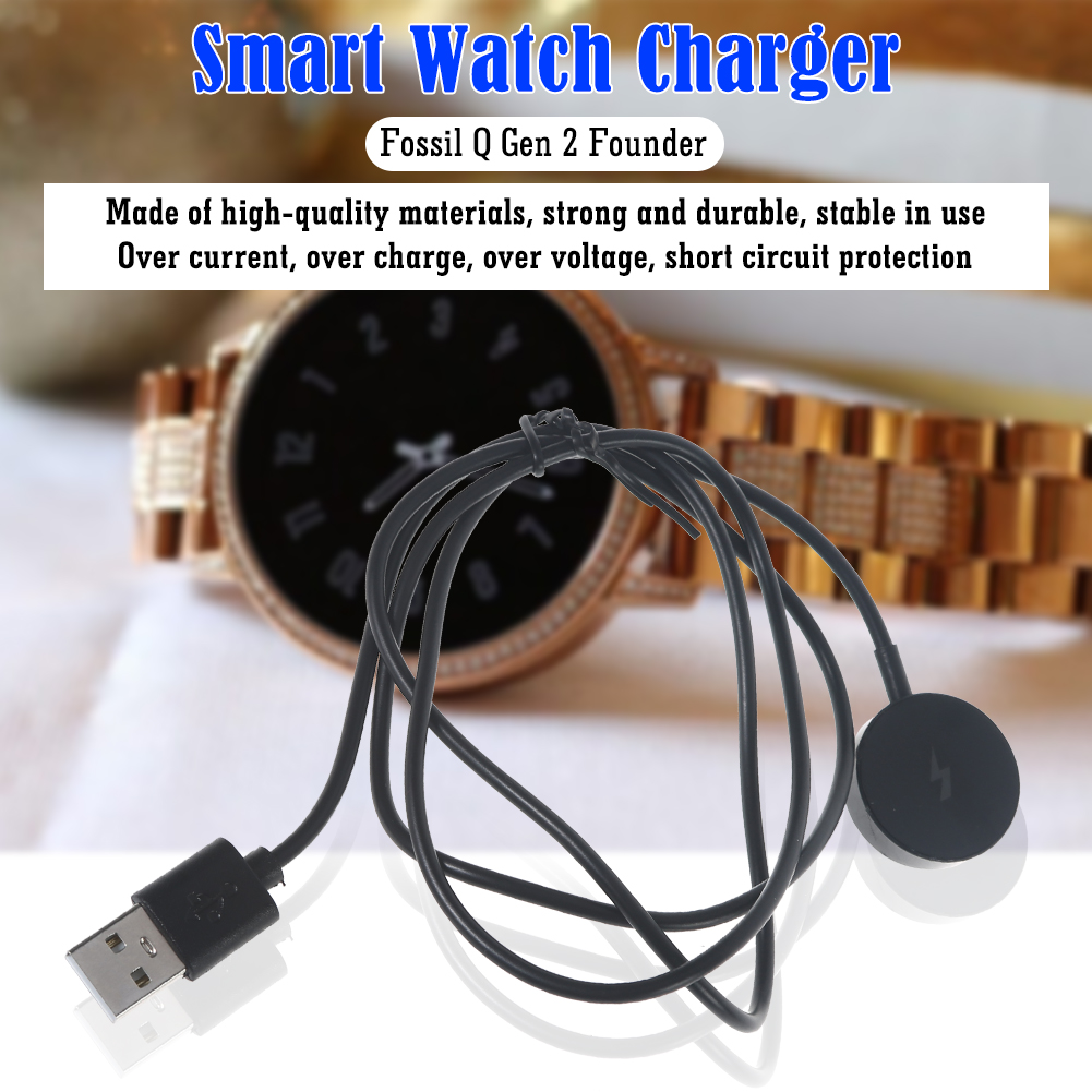 USB Smart Watch Magnetic Charg - đánh giá và giá Fossil Watches Smartwatch Charger