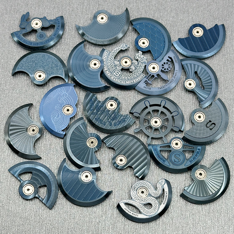 Custom Edition NH35 Movement A - đánh giá và giá Watch Movement Rotor