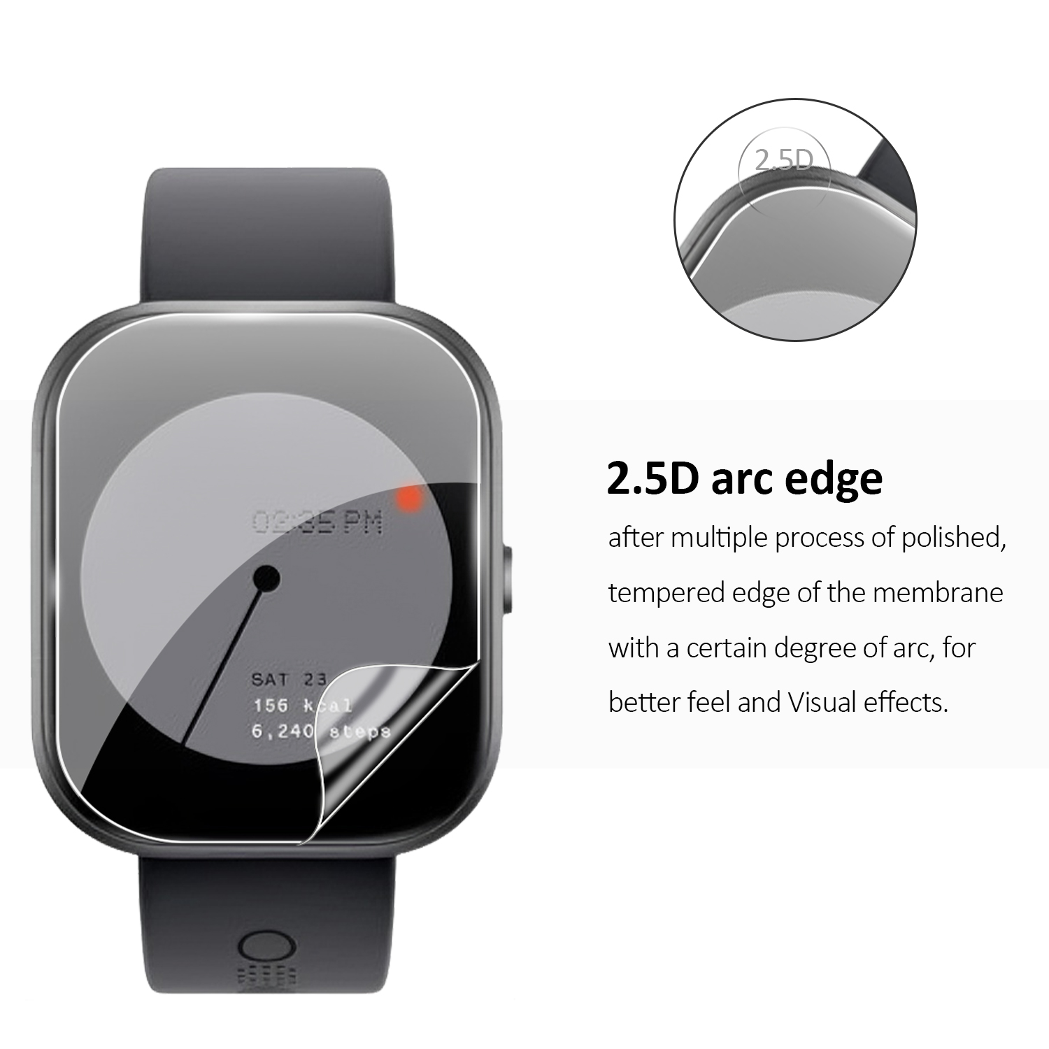 HD Clear TPU Hydraulic Screen  - đánh giá và giá Watches Not Smartwatch