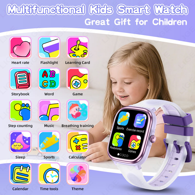 LIGE Kids Smart Watch 1.83inch - đánh giá và giá Kids Watches Not Smartwatch