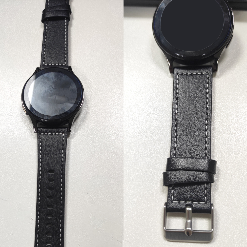 20 22mm Soft Leather strap For - đánh giá và giá Titan Watches Smartwatch